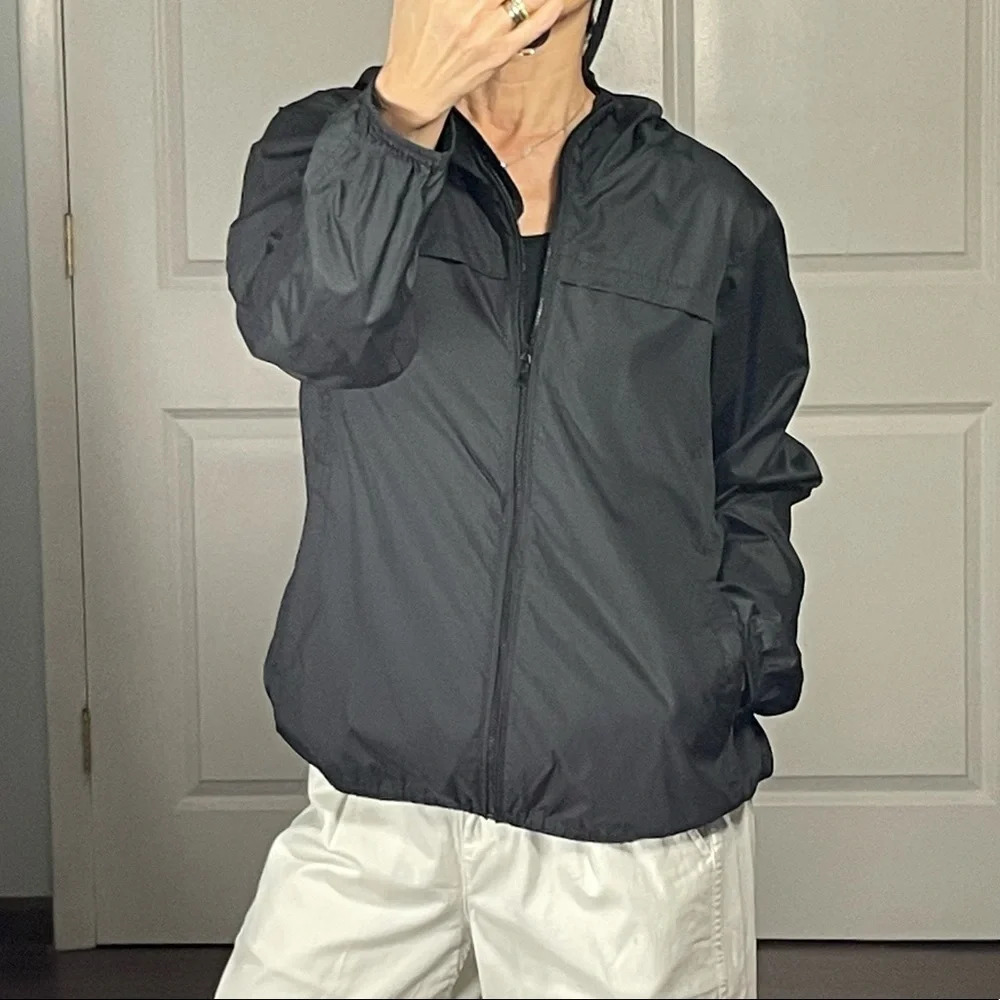 Uniqlo Black Wind Breaker size M